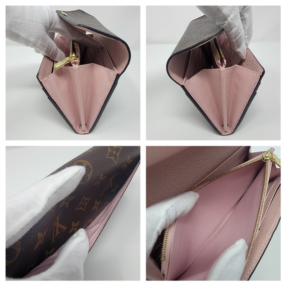 LOUIS VUITTON Monogram Sarah Long Bifold Wallet - Picture 11 of 12